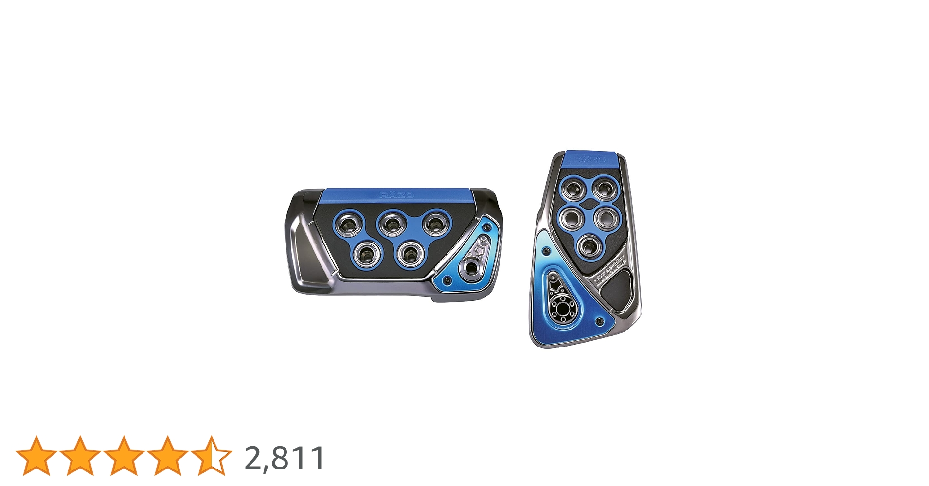 Amazon | カーメイト 車用 ペダルセット RAZO GTスペック AT-S